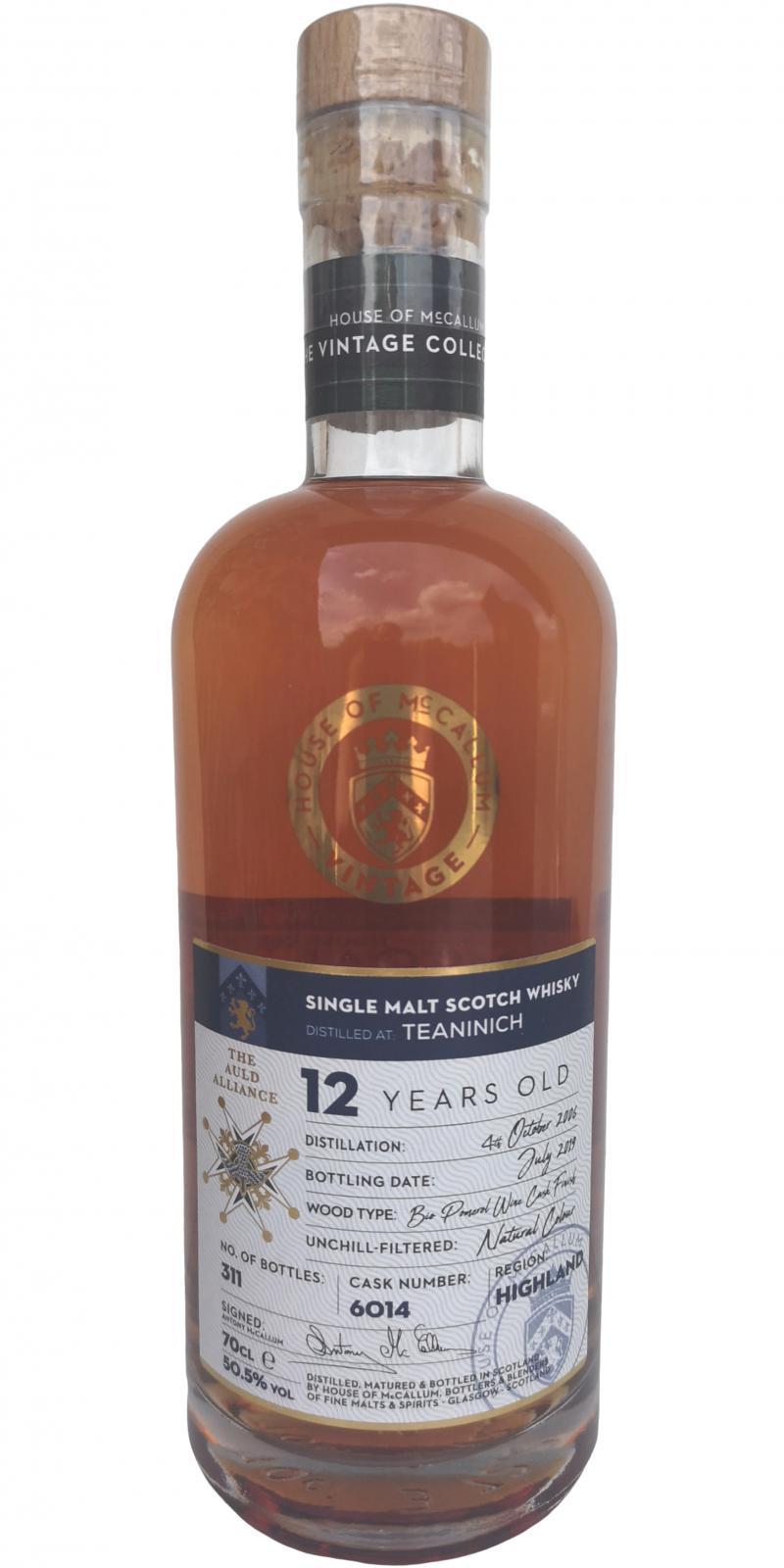 Teaninich 2006 HoMc  The Vintage Collection