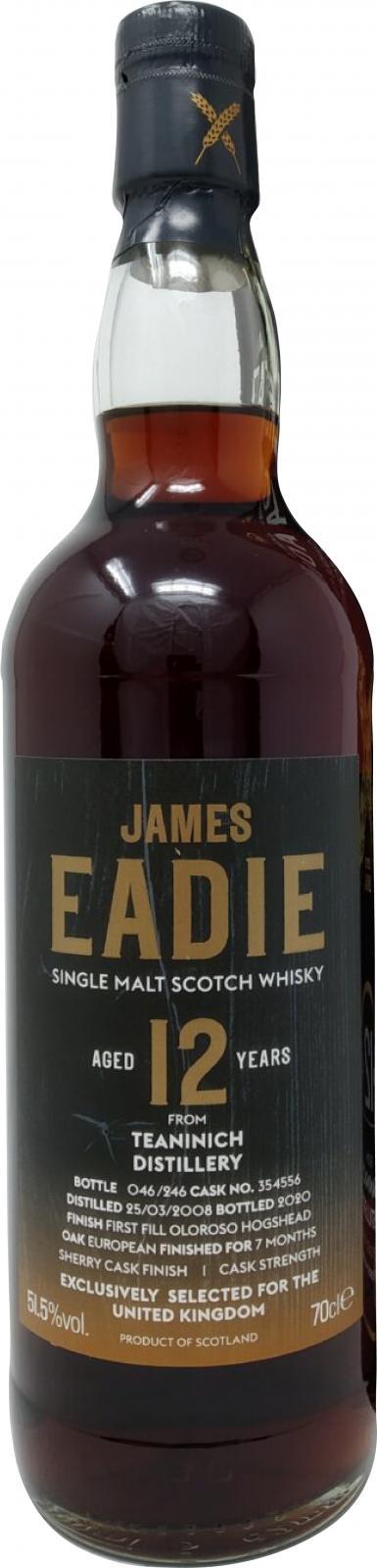 Teaninich 2008 JE  Sherry Cask Finish