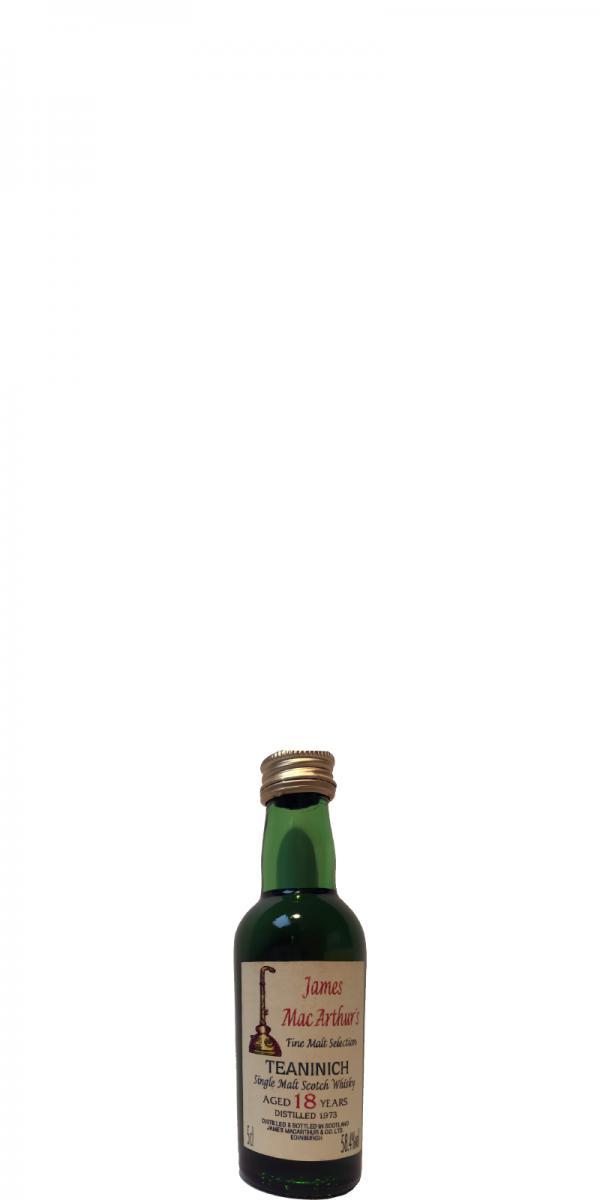 Teaninich 1973 JM  Fine Malt Selection - Miniature