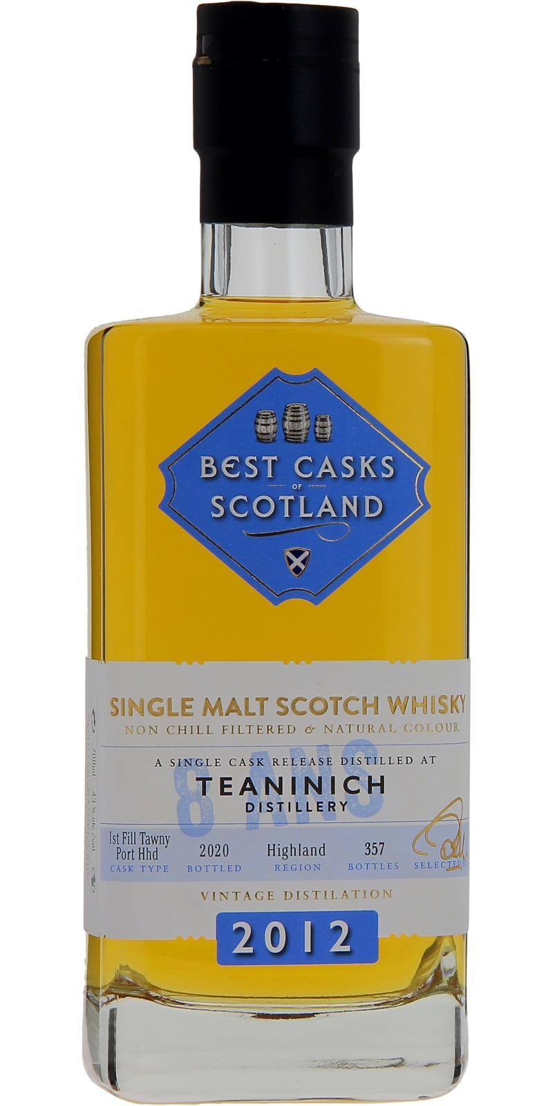 Teaninich 2012 JB  Best Casks of Scotland