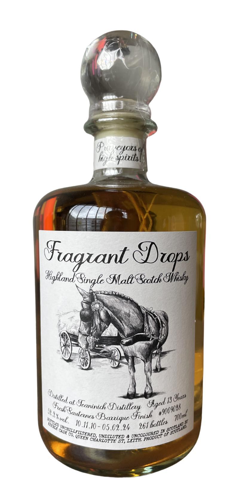 Teaninich 2010 KCC  Fragrant Drops