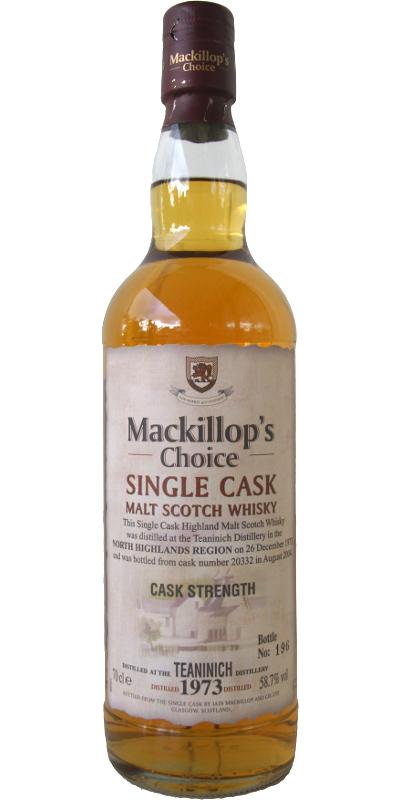 Teaninich 1973 McC  Single Cask - Cask Strength
