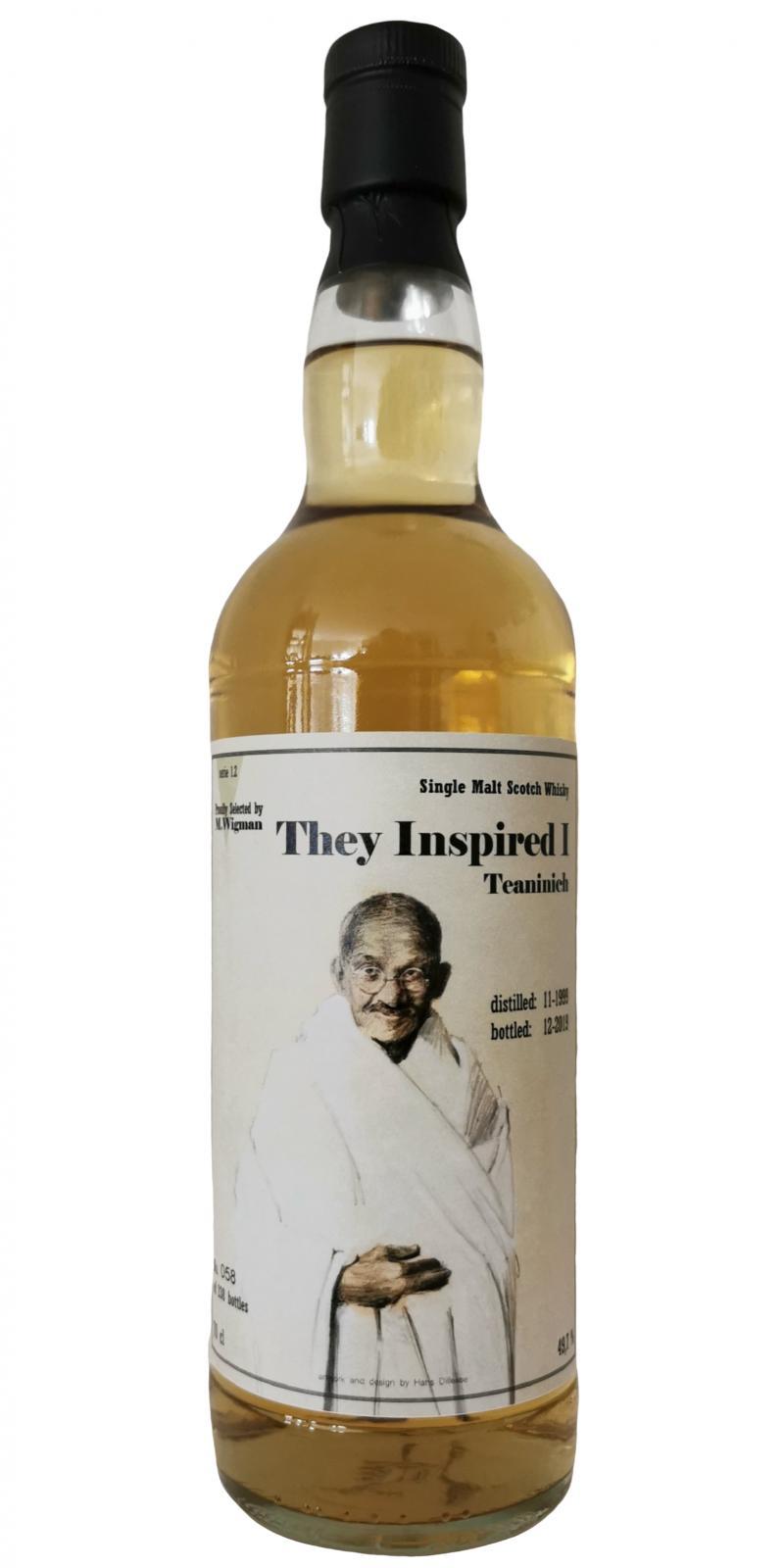 Teaninich 1999 MW  They Inspired I