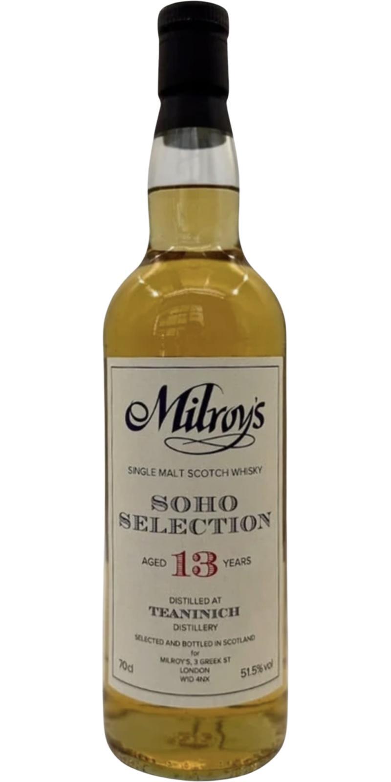 Teaninich 2012 Soh  Soho Selection