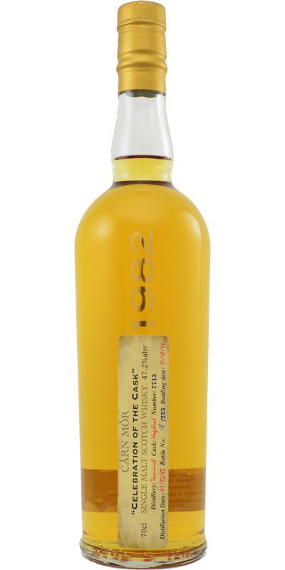 Teaninich 1982 MMcK  Càrn Mòr Celebration of the Cask