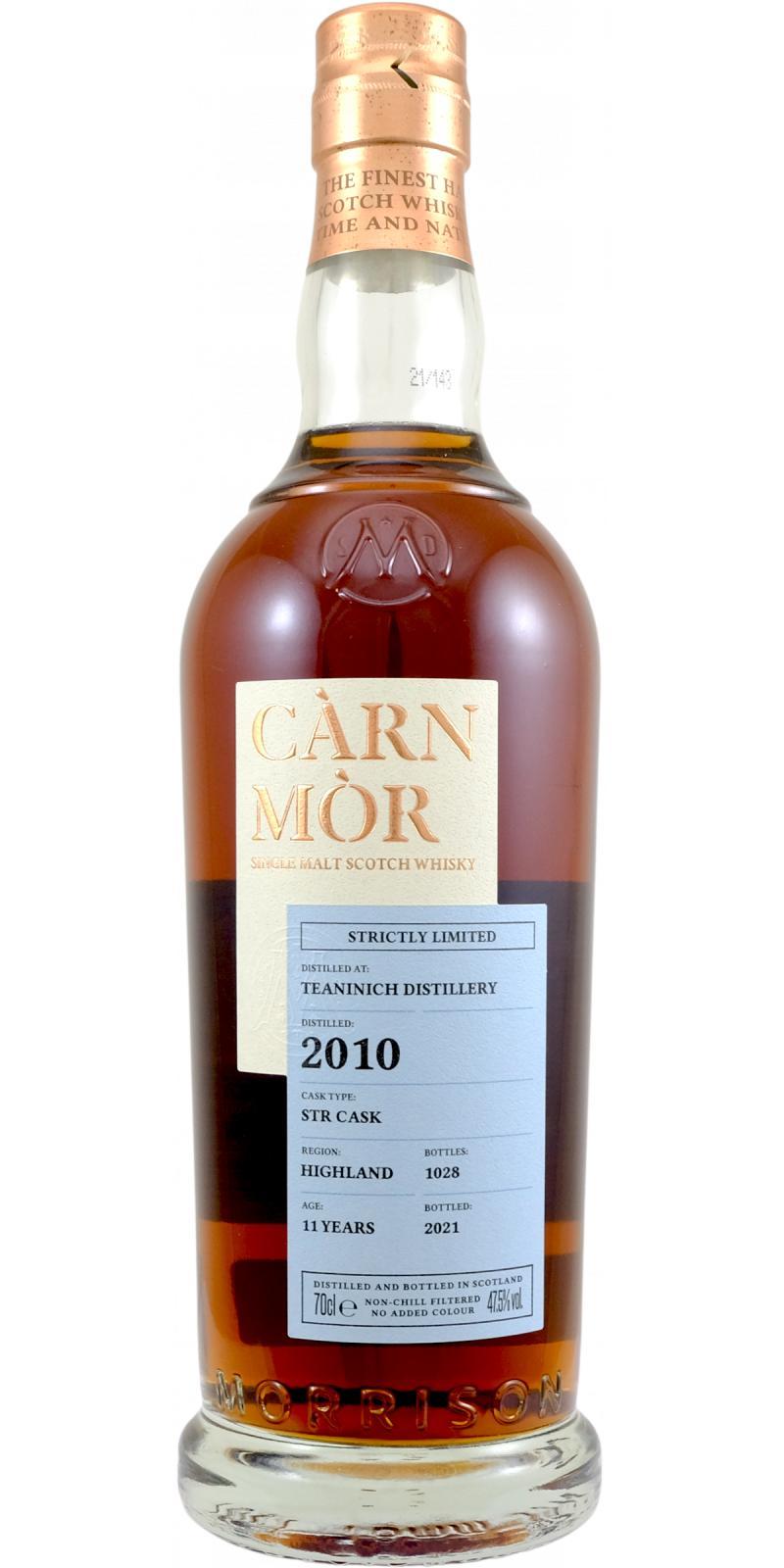 Teaninich 2010 MSWD  Càrn Mòr - Strictly Limited