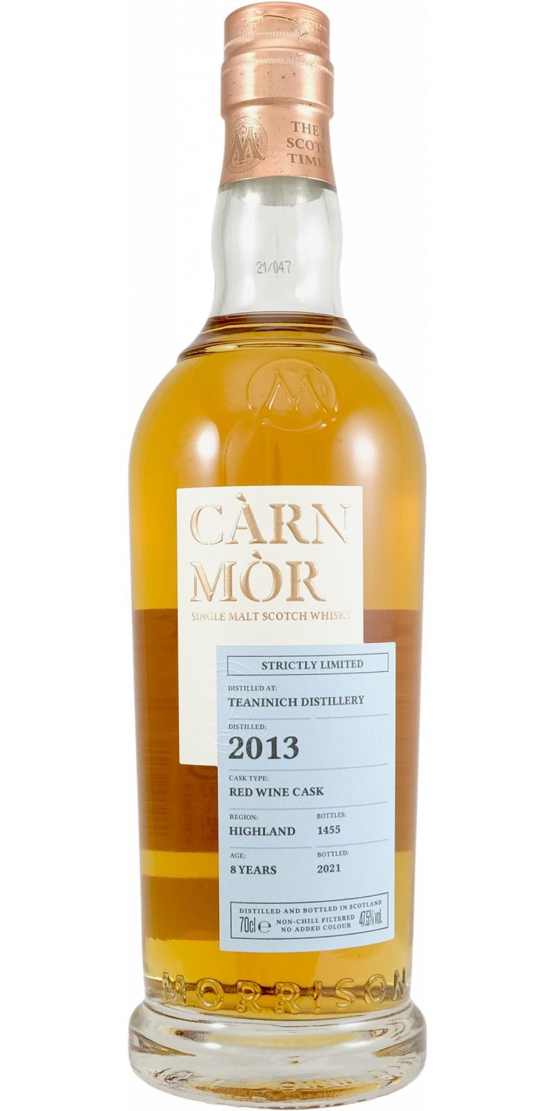 Teaninich 2013 MSWD  Càrn Mòr - Strictly Limited