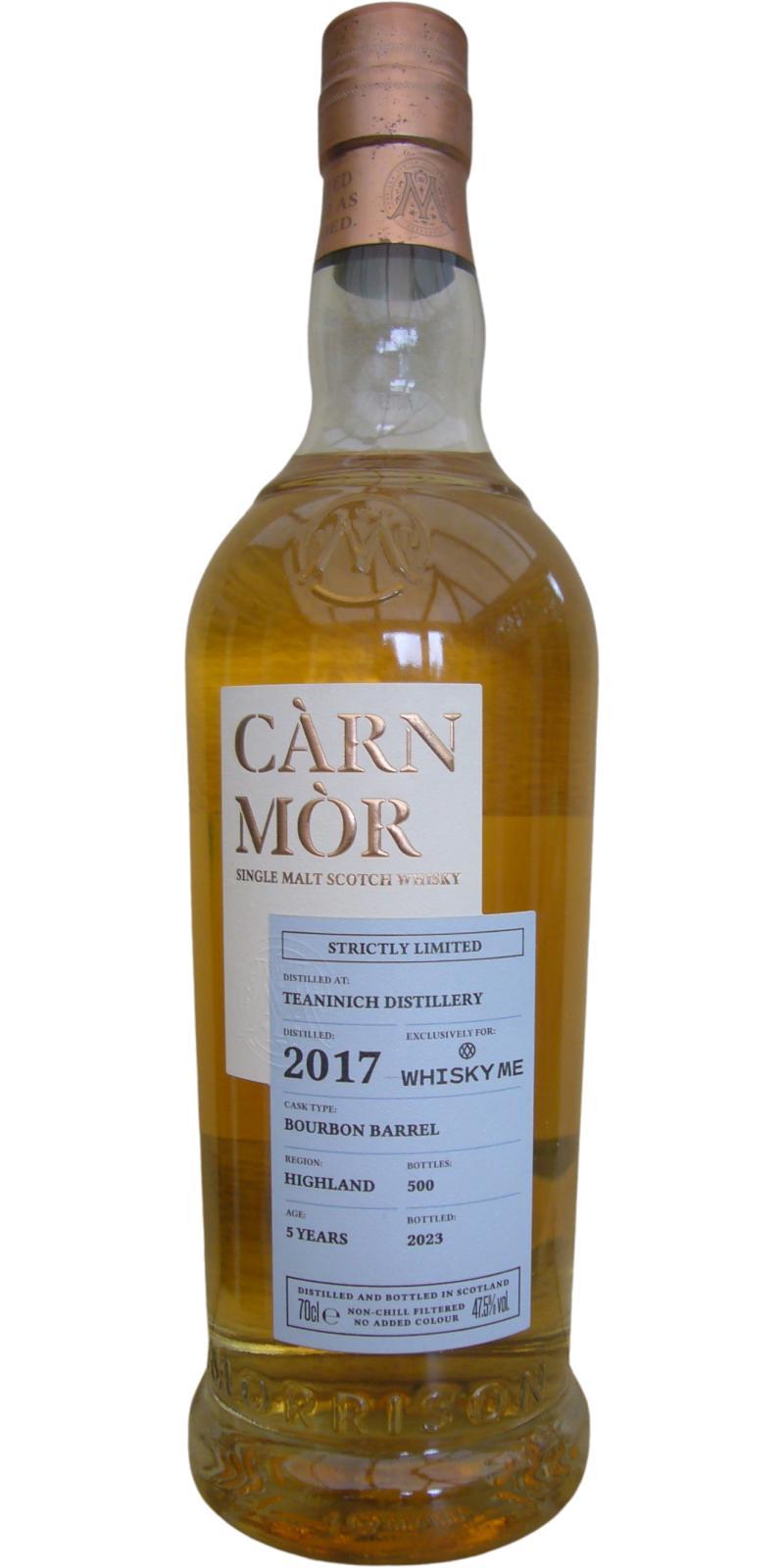 Teaninich 2017 MSWD  Càrn Mòr - Strictly Limited