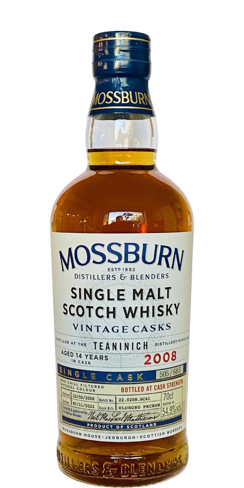 Teaninich 2008 MDB  Vintage Casks
