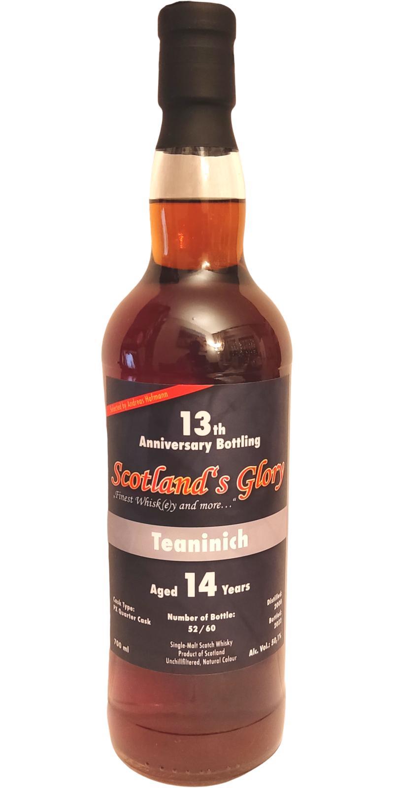Teaninich 2008 SG   13th Anniversary Bottling