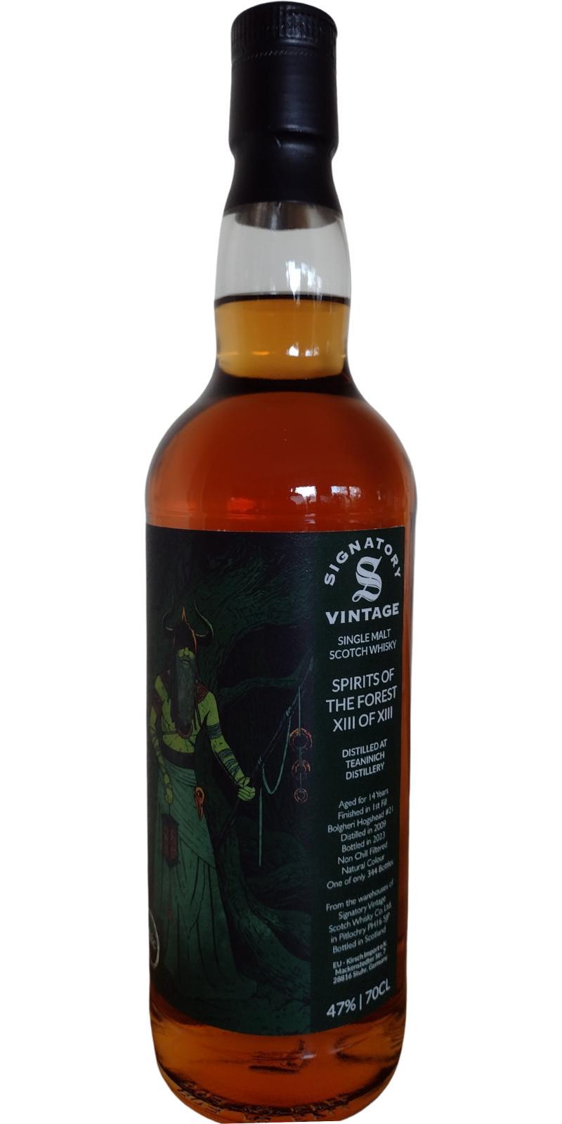 Teaninich 2009 SV  Spirits of the Forest
