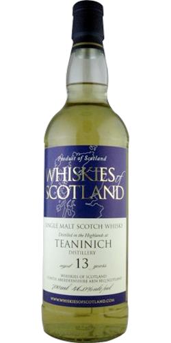 Teaninich 13-year-old SMD  Whiskies of Scotland