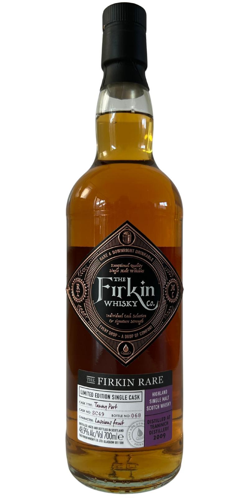 Teaninich 2009 TFWC  The Firkin Rare