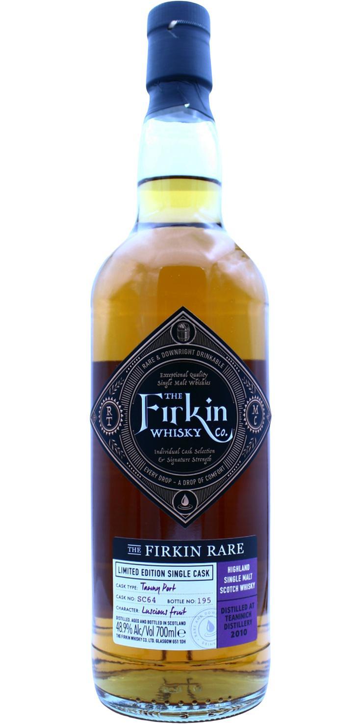 Teaninich 2010 TFWC  The Firkin Rare