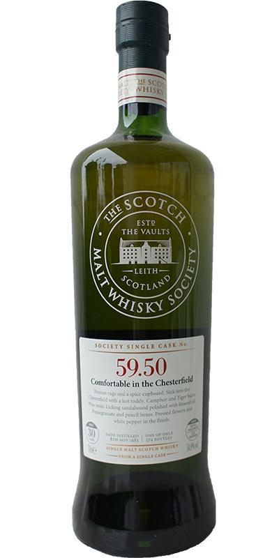 Teaninich 1983 SMWS 59.50  Comfortable in the Chesterfield