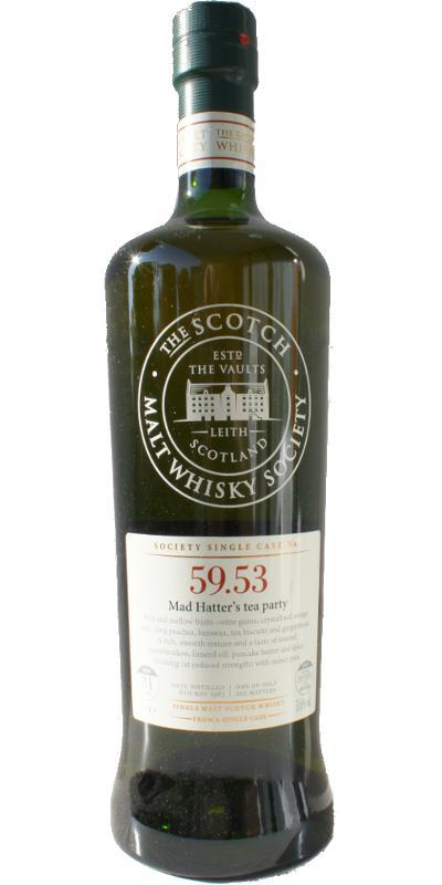 Teaninich 1983 SMWS 59.53  Mad Hatter's tea party