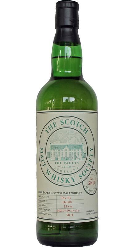 Teaninich 1984 SMWS 59.19  Raspberry coulis