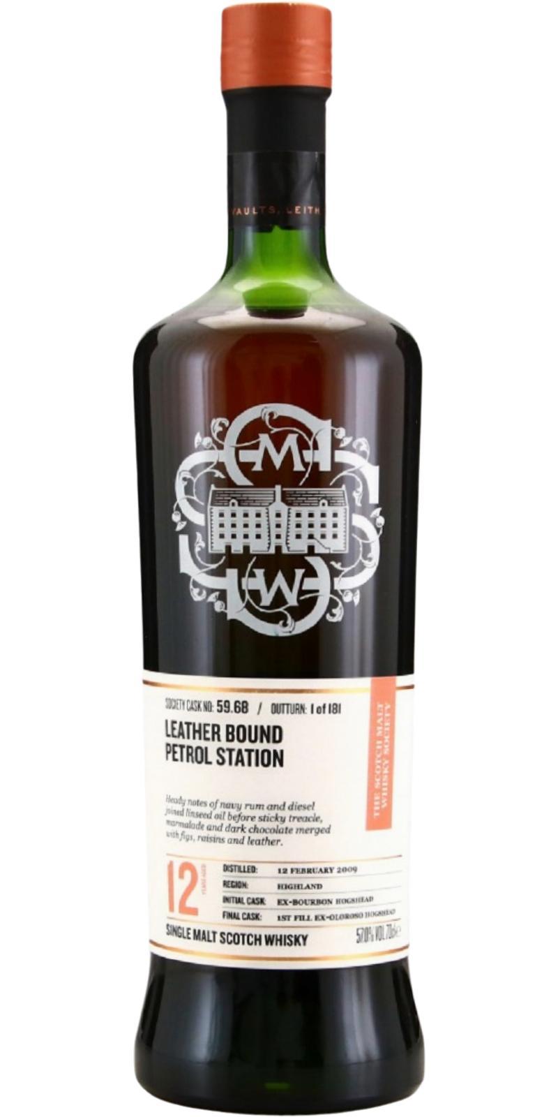 Teaninich 2009 SMWS 59.68  Leather bound petrol station
