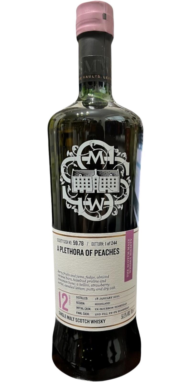 Teaninich 2011 SMWS 59.78  A Plethora Of Peaches