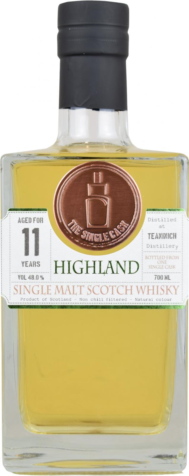 Teaninich 2008 TSCL  The Single Cask Regional Series #1