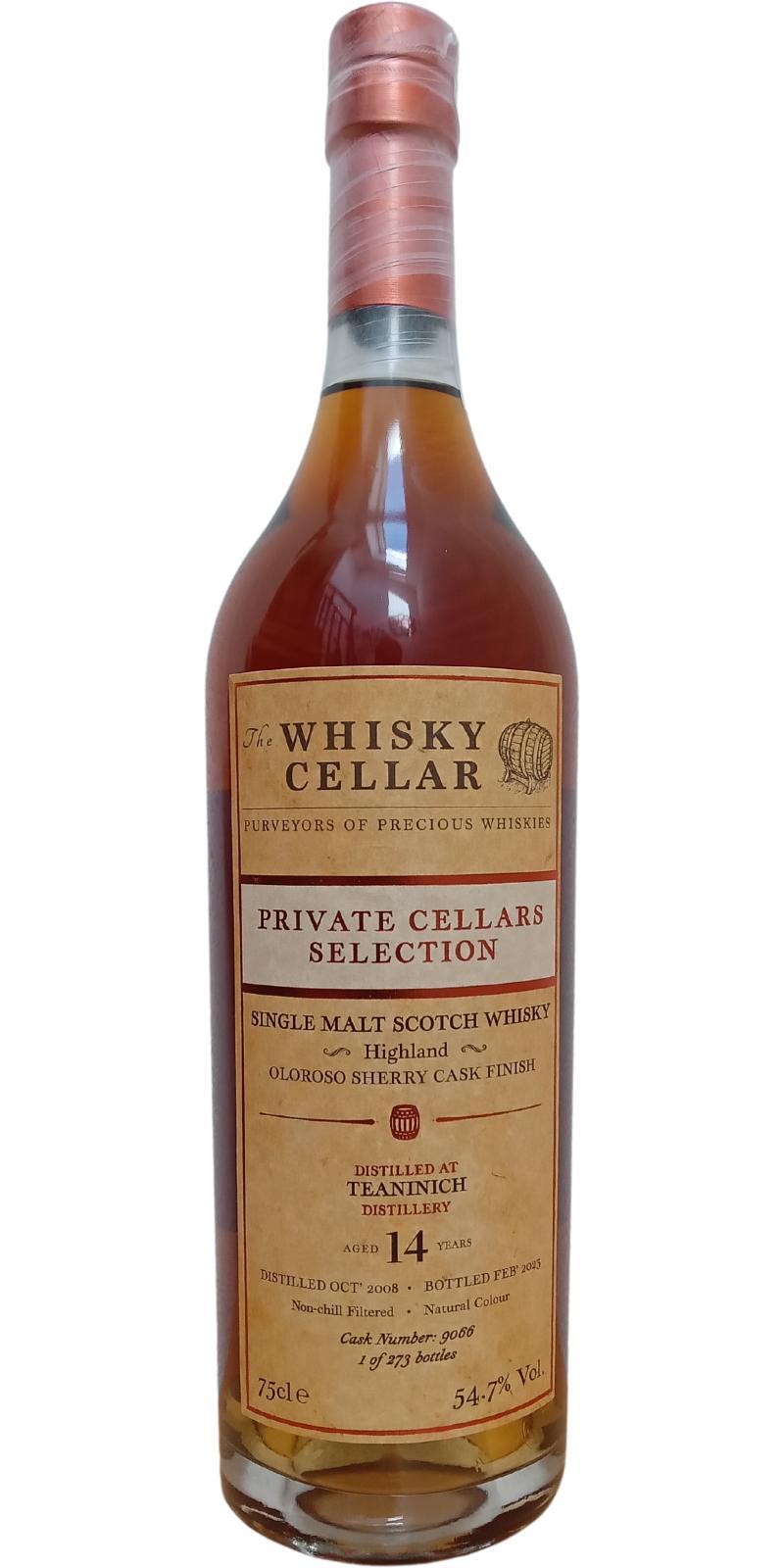 Teaninich 2008 TWCe  Private Cellars Selection