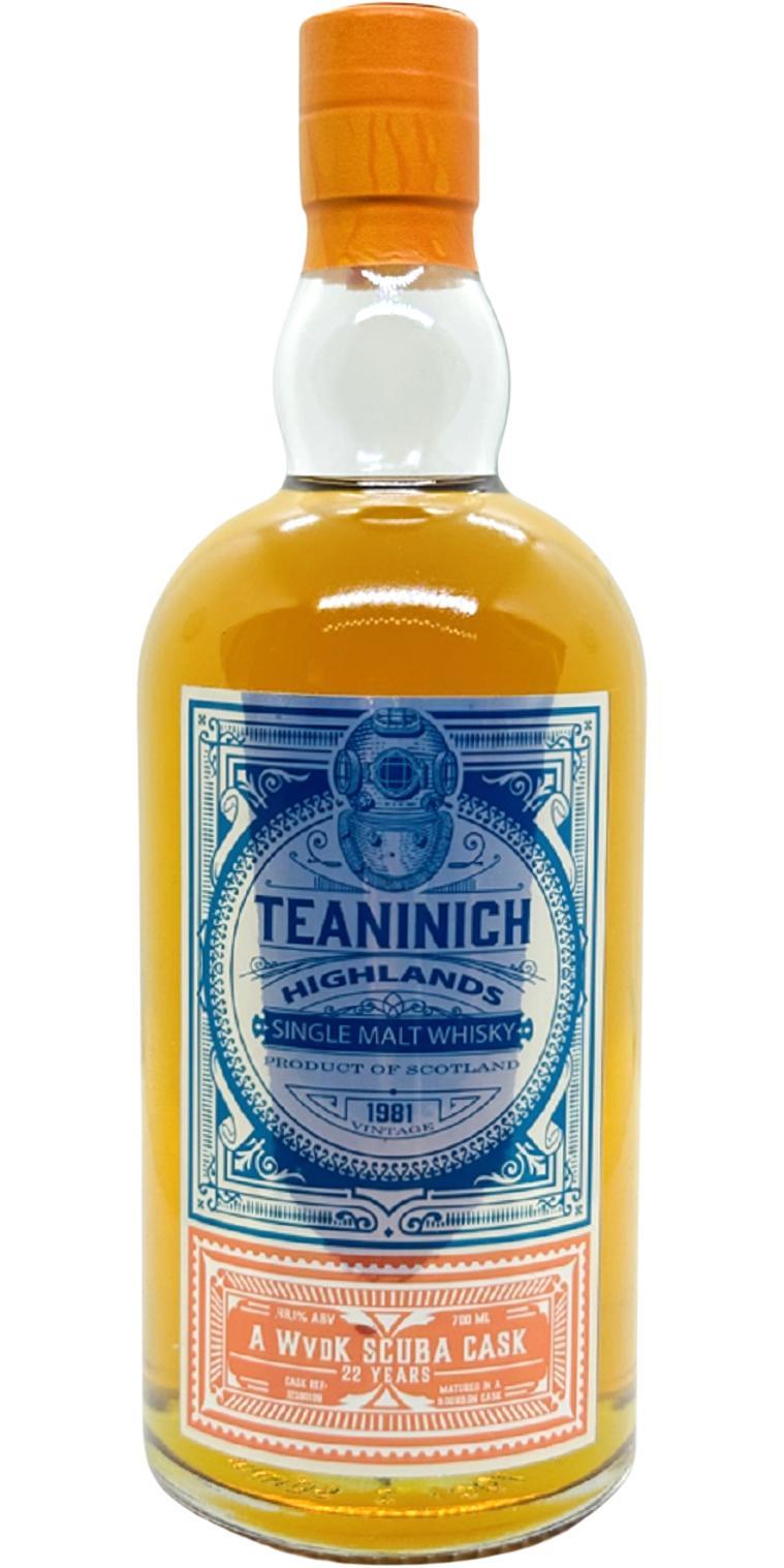 Teaninich 1981 UD  A WvdK Scuba Cask
