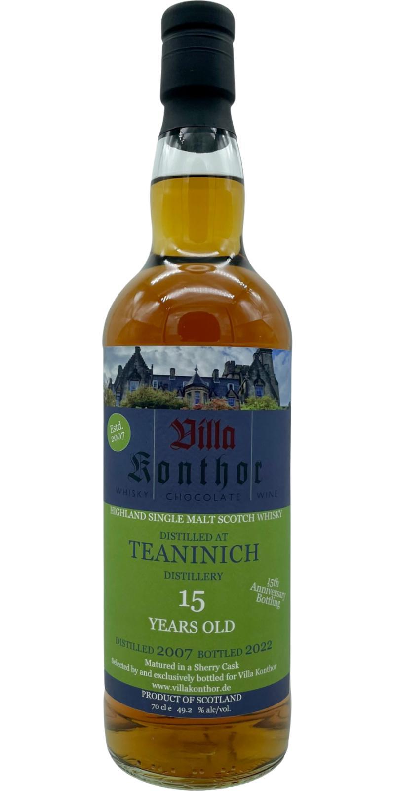 Teaninich 2007 VK  15th Anniversary Bottling