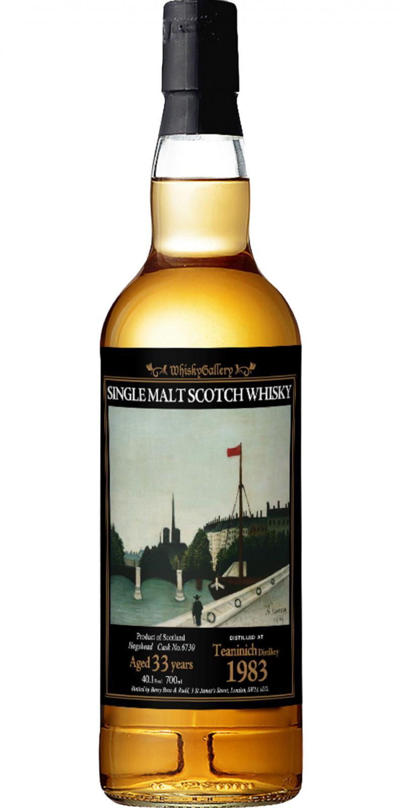 Teaninich 1983 W-e  Whisky Gallery