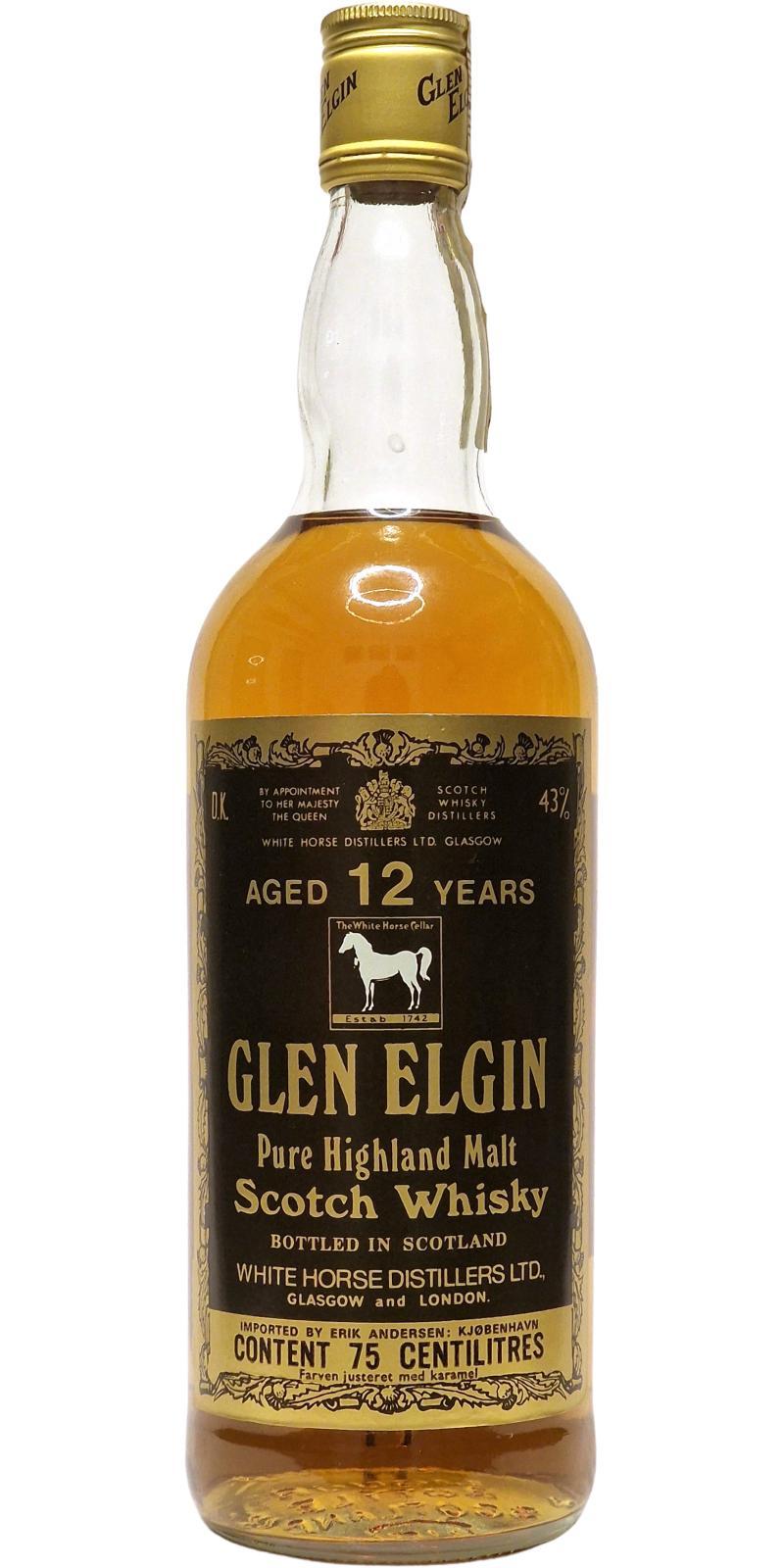 Glen Elgin 12-year-old  Pure Highland Malt Scotch Whisky