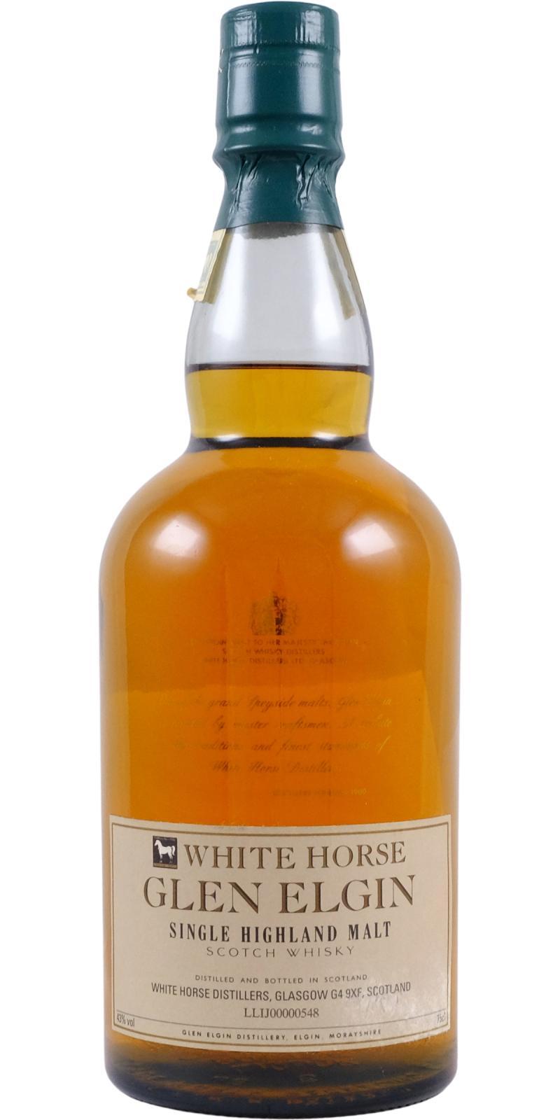 Glen Elgin White Horse  Single Highland Malt Scotch Whisky