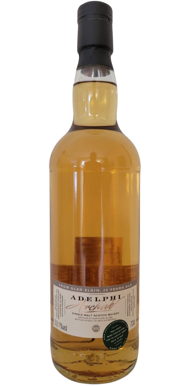 Glen Elgin 1995 AD  Archive