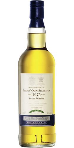 Glen Elgin 1975 BR  Berrys' Own Selection