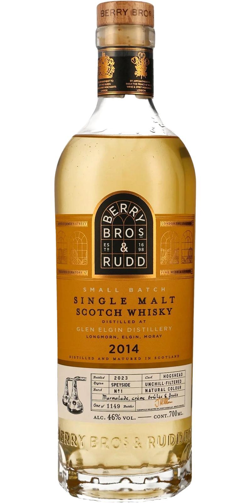 Glen Elgin 2014 BR  Small Batch