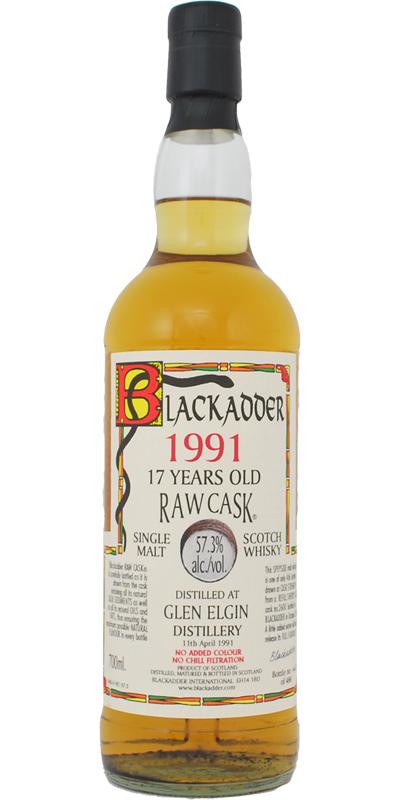 Glen Elgin 1991 BA  Raw Cask