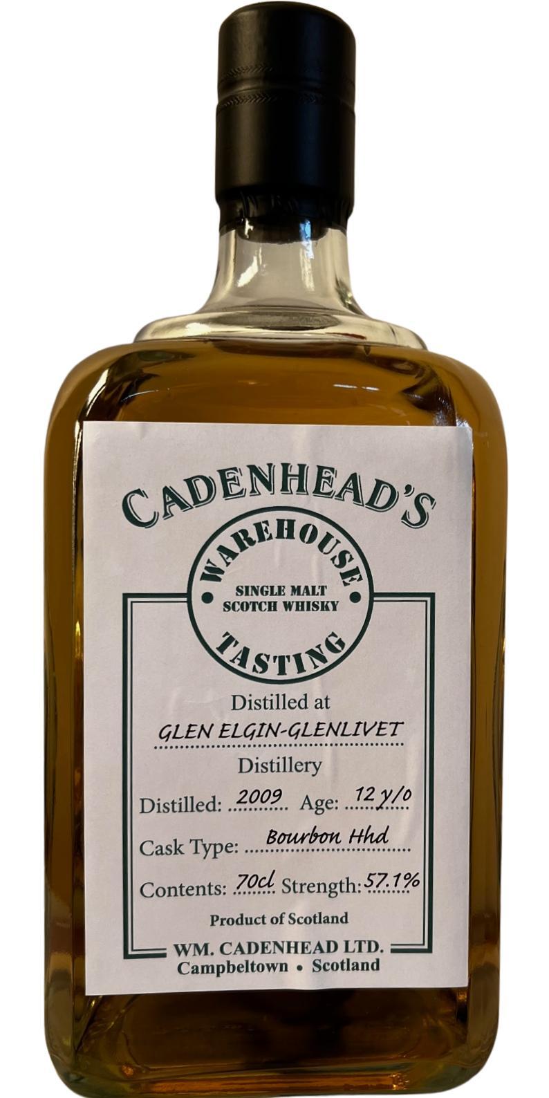 Glen Elgin 2009 CA  Warehouse Tasting