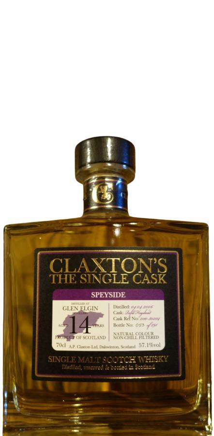 Glen Elgin 2006 Cl  The Single Cask