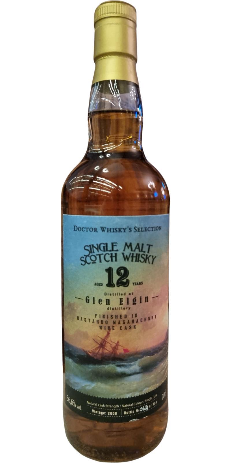 Glen Elgin 12-year-old DocW  Doctor Whisky's Selection
