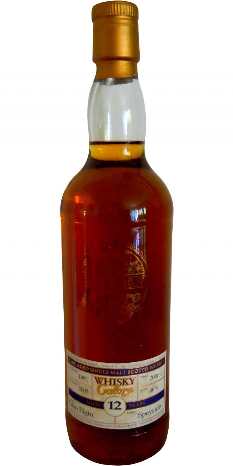 Glen Elgin 1991 DT  Whisky Galore