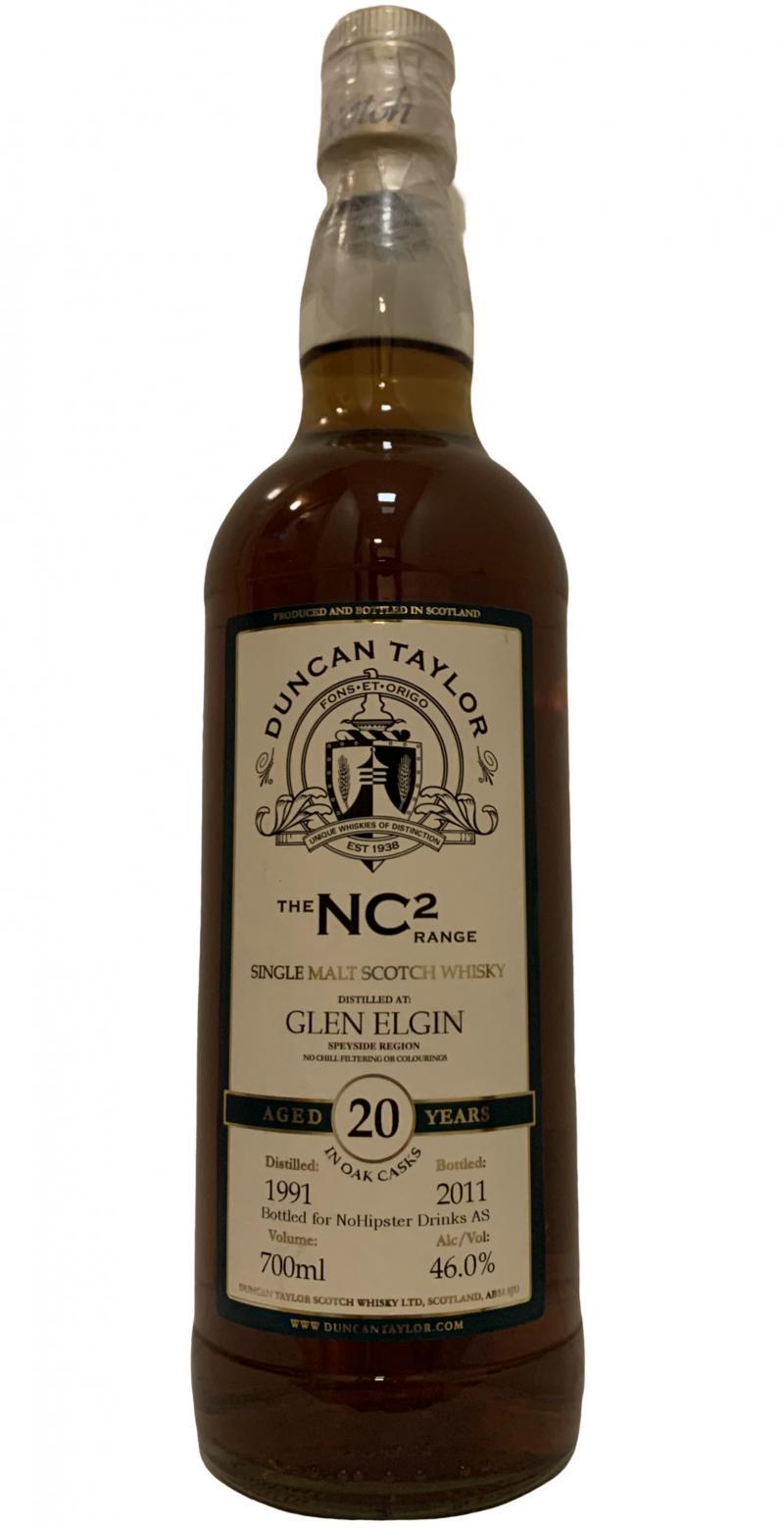 Glen Elgin 1991 DT  NC² Range