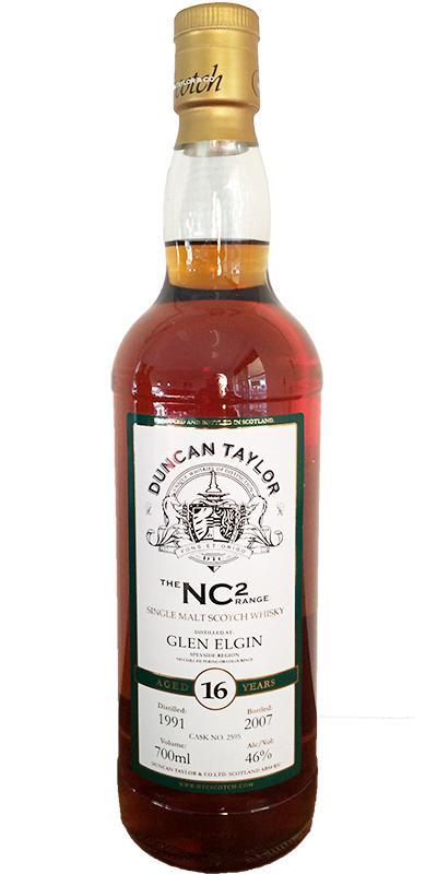 Glen Elgin 1991 DT  NC² Range