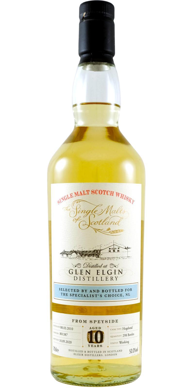 Glen Elgin 2010 ElD  The Single Malts of Scotland