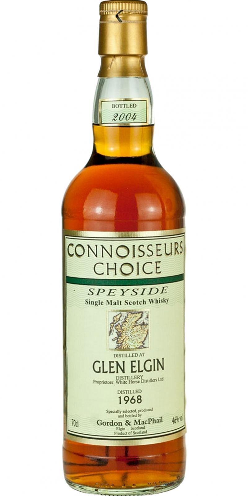 Glen Elgin 1968 GM  Connoisseurs Choice