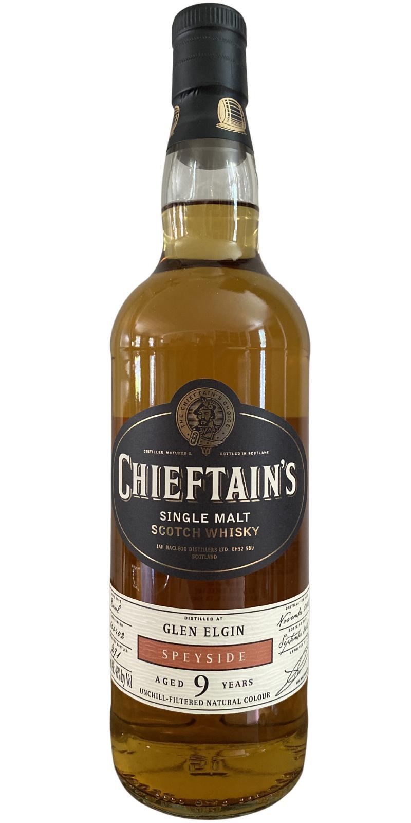 Glen Elgin 09-year-old IM  Chieftain's