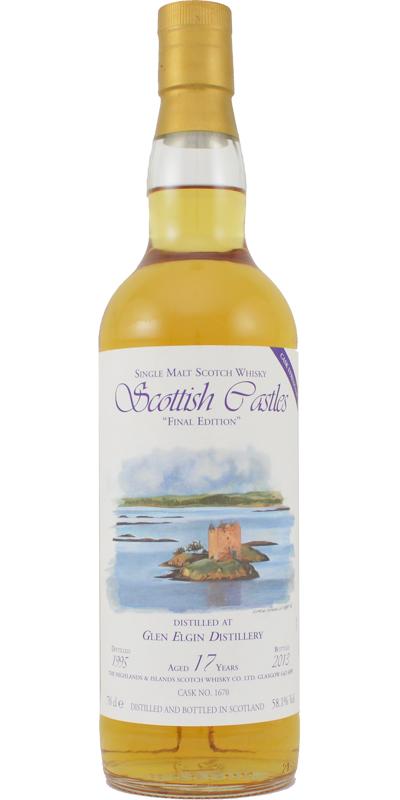 Glen Elgin 1995 JW  Scottish Castles - Final Edition