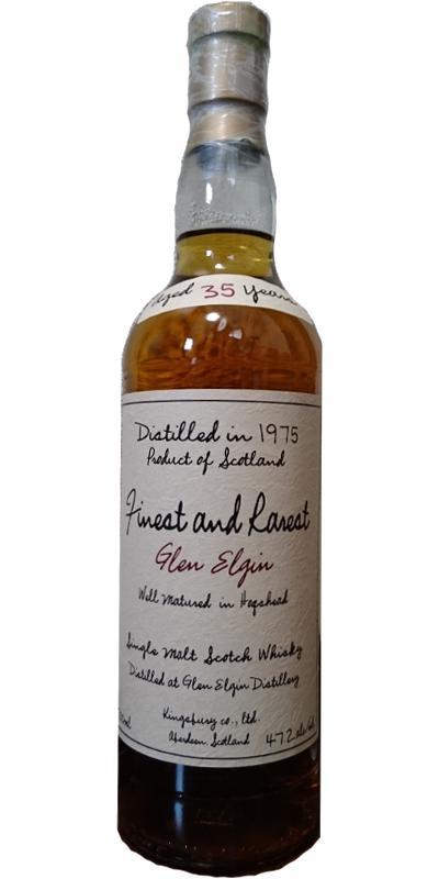 Glen Elgin 1975 Kb  Finest and Rarest