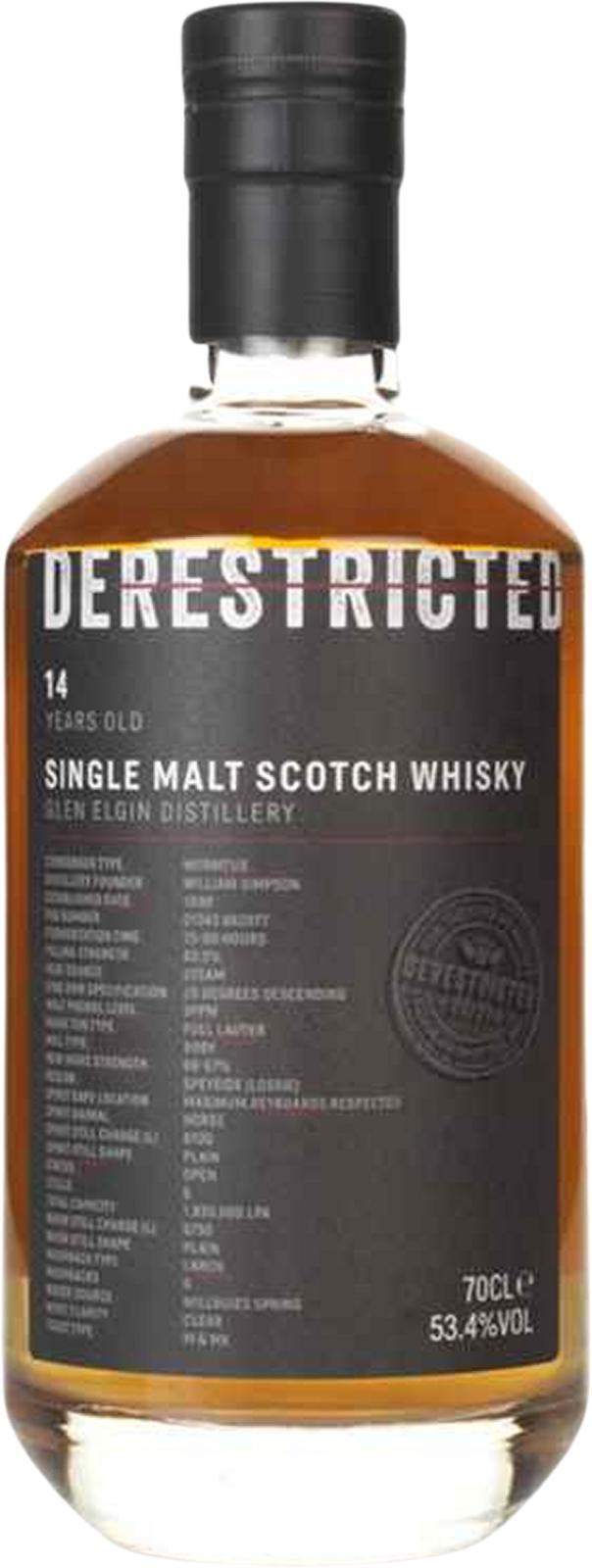 Glen Elgin 14-year-old MoM  Derestricted