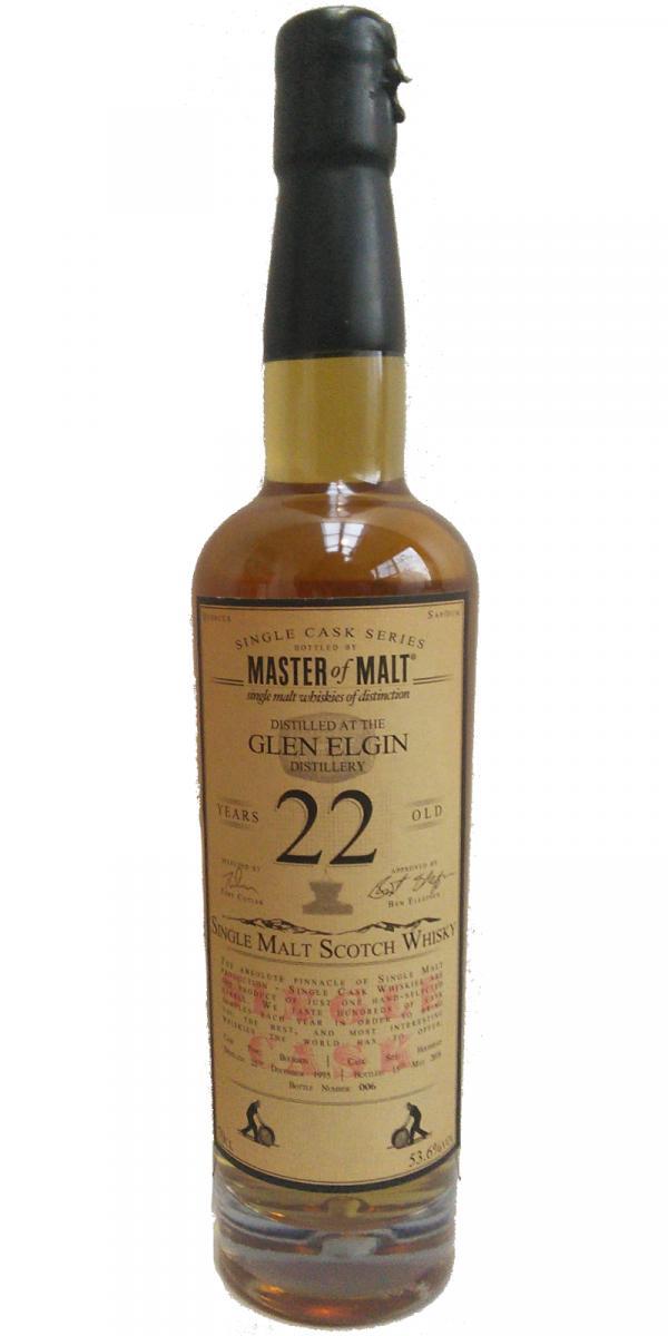 Glen Elgin 1995 MoM  Single Cask Series