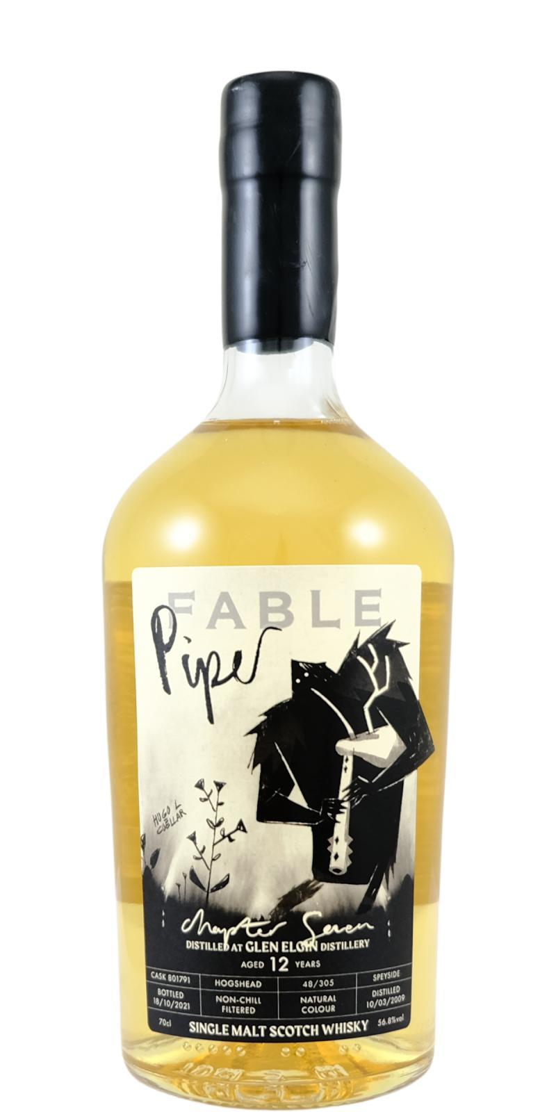 Glen Elgin 2009 PSL  Fable Whisky - Chapter Seven
