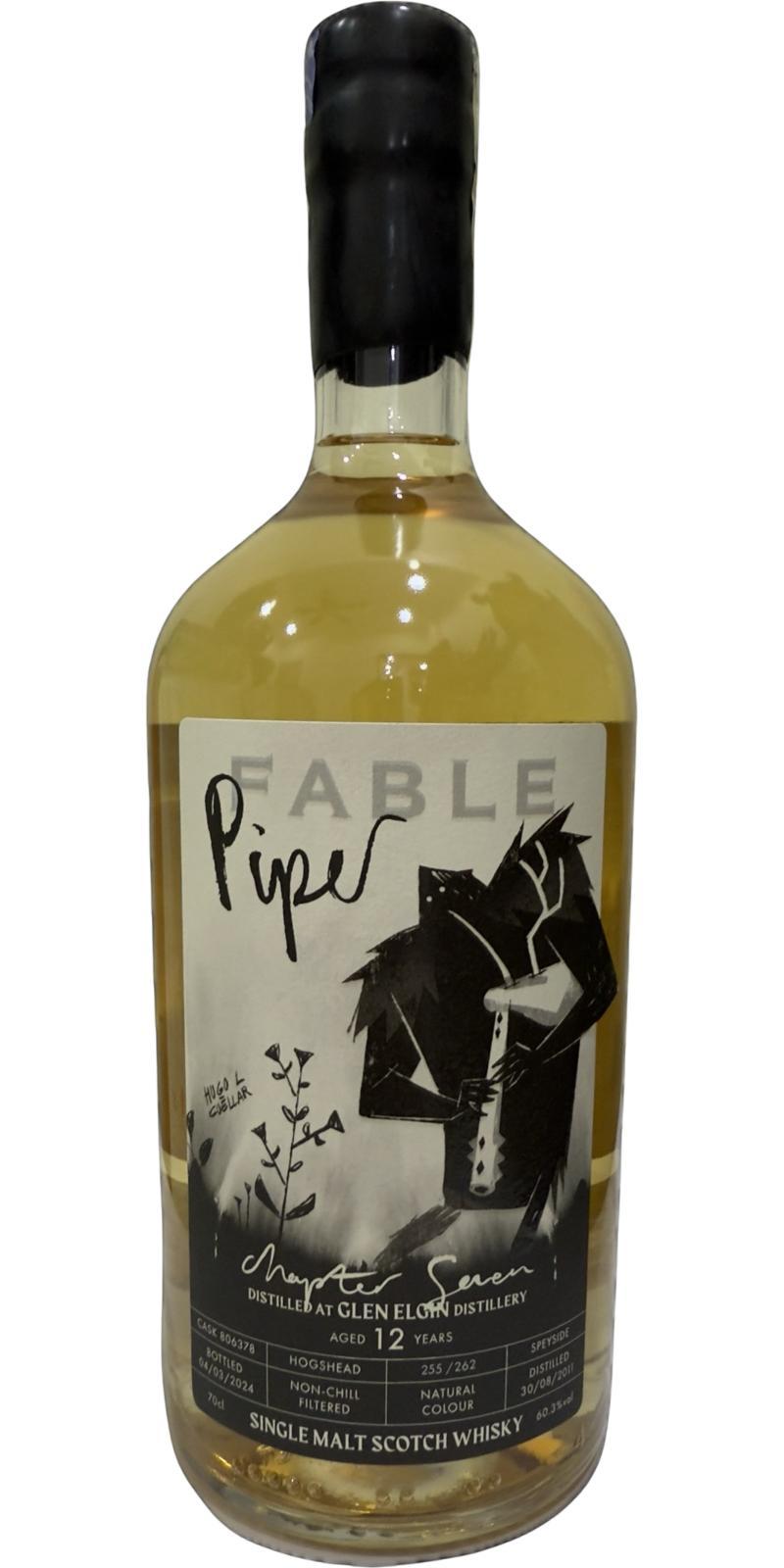 Glen Elgin 2011 PSL  Fable Whisky - Chapter Seven