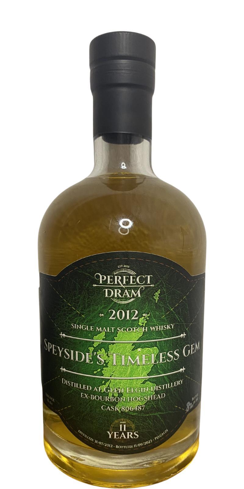Glen Elgin 2012 PDnl  Speyside's Timeless Gem